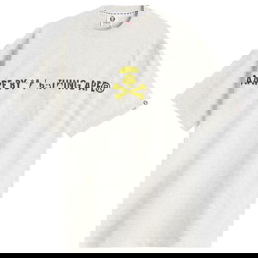 Tričko AAPE by A Bathing Ape AAPE Graffiti Neon Puff T-Shirt, Size Large Šedá | AAPTEM1644XA-WH2, 0