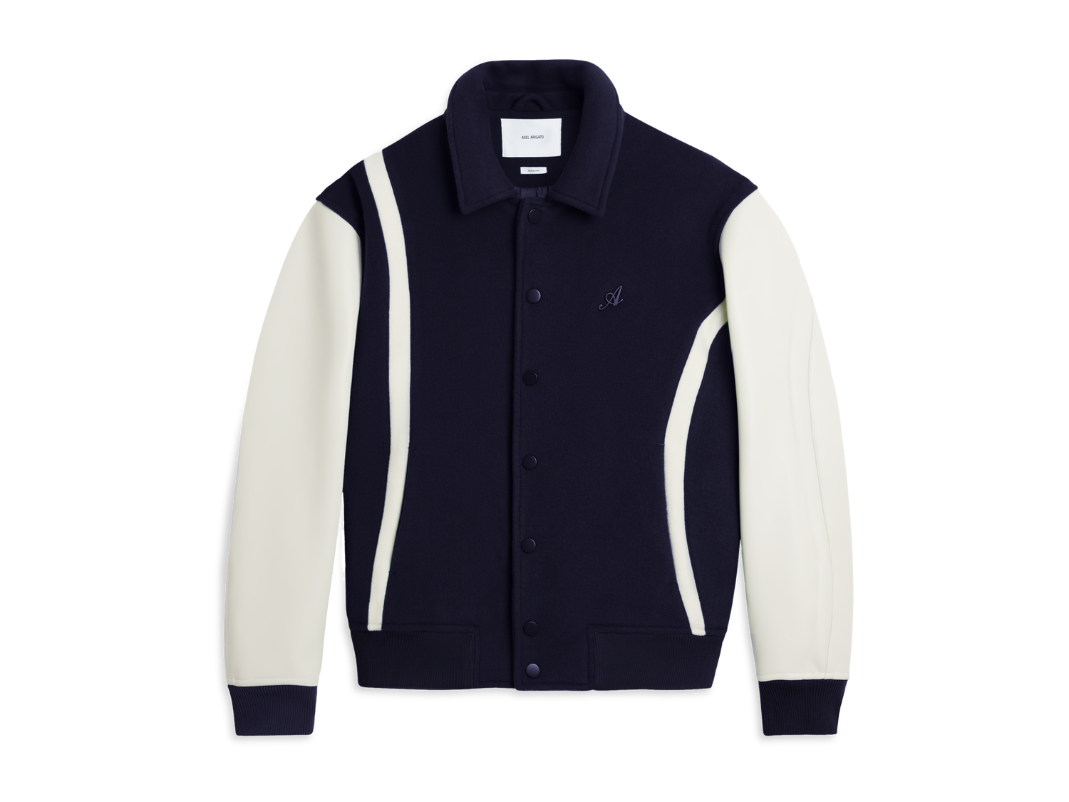Bunda AXEL ARIGATO Bay Varsity Jacket Čierna | A2183002, 1