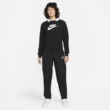 Mikina Nike Sportswear Club Fleece Logo Crew-Neck Sweatshirt Čierna | DQ5832-010, 2