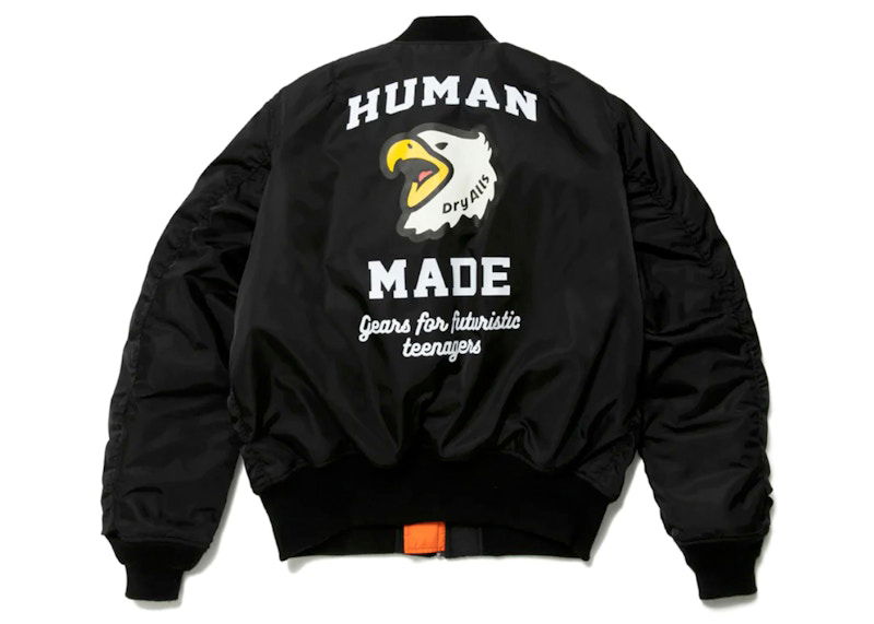 Bomber bunda Human Made Bomber Jacket Čierna | HM24JK014