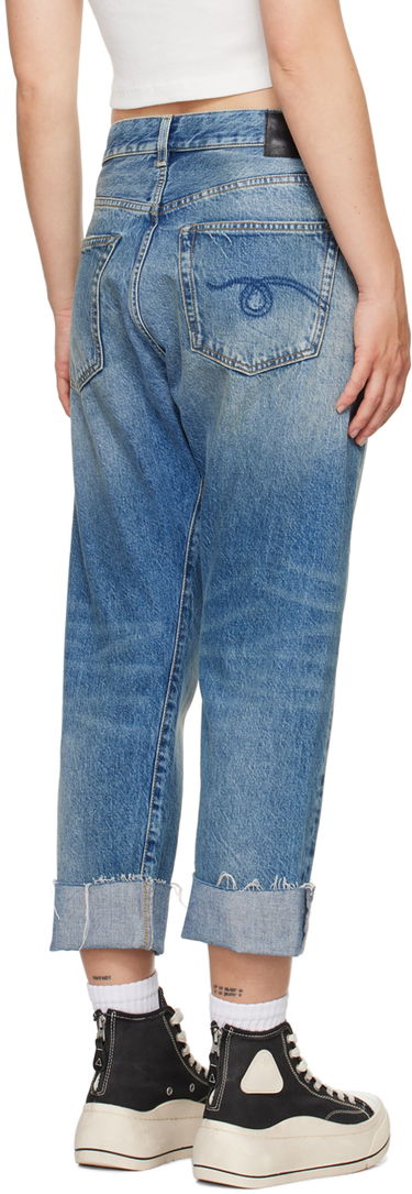 Džínsy R13 R13 Crossover Jeans Modrá | R13W2048-735, 2