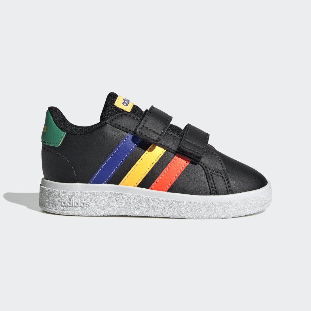 Tenisky a topánky adidas Performance Grand Court Lifestyle Hook and Loop Čierna | HP8918, 0