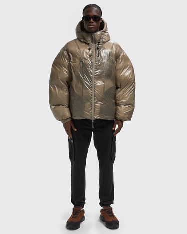 Prešívaná bunda ROA Smooth Hooded Puffer Down Jacket Hnedá | RBMW0541FA356, 1