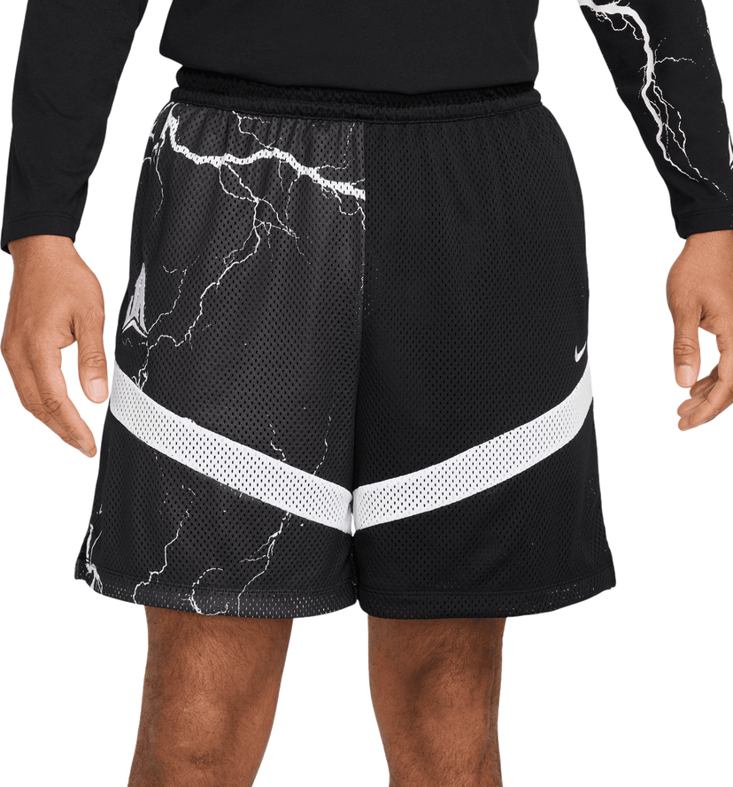 Šortky Nike Ja Icon 6in Mesh Basketball Shorts with Lightning Print Čierna | hj3889-010