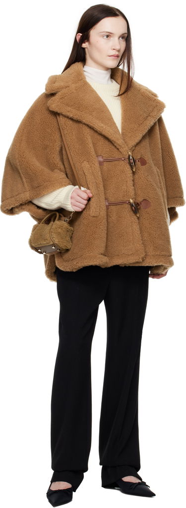 Kabáty Max Mara Max Mara George Teddy Cape Hnedá | 2424736052600 MM10739, 3