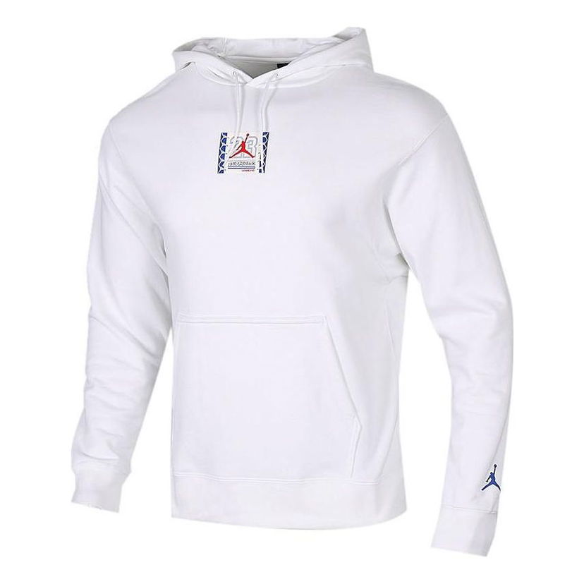 Mikina Jordan Jordan Flight Hoodie Biela | CW8619-100
