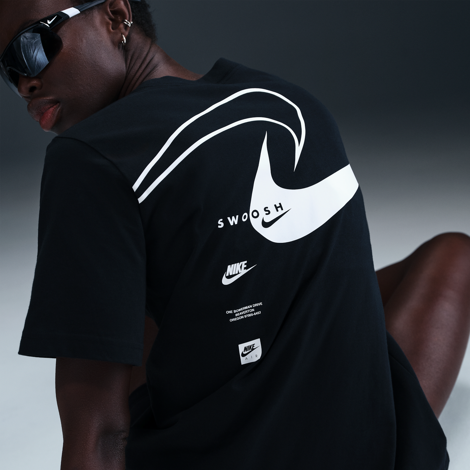 Tričko Nike Sportswear Club Short-Sleeve T-Shirt Čierna | HQ1698-010, 1