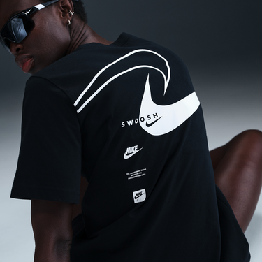 Tričko Nike Sportswear Club Short-Sleeve T-Shirt Čierna | HQ1698-010, 1