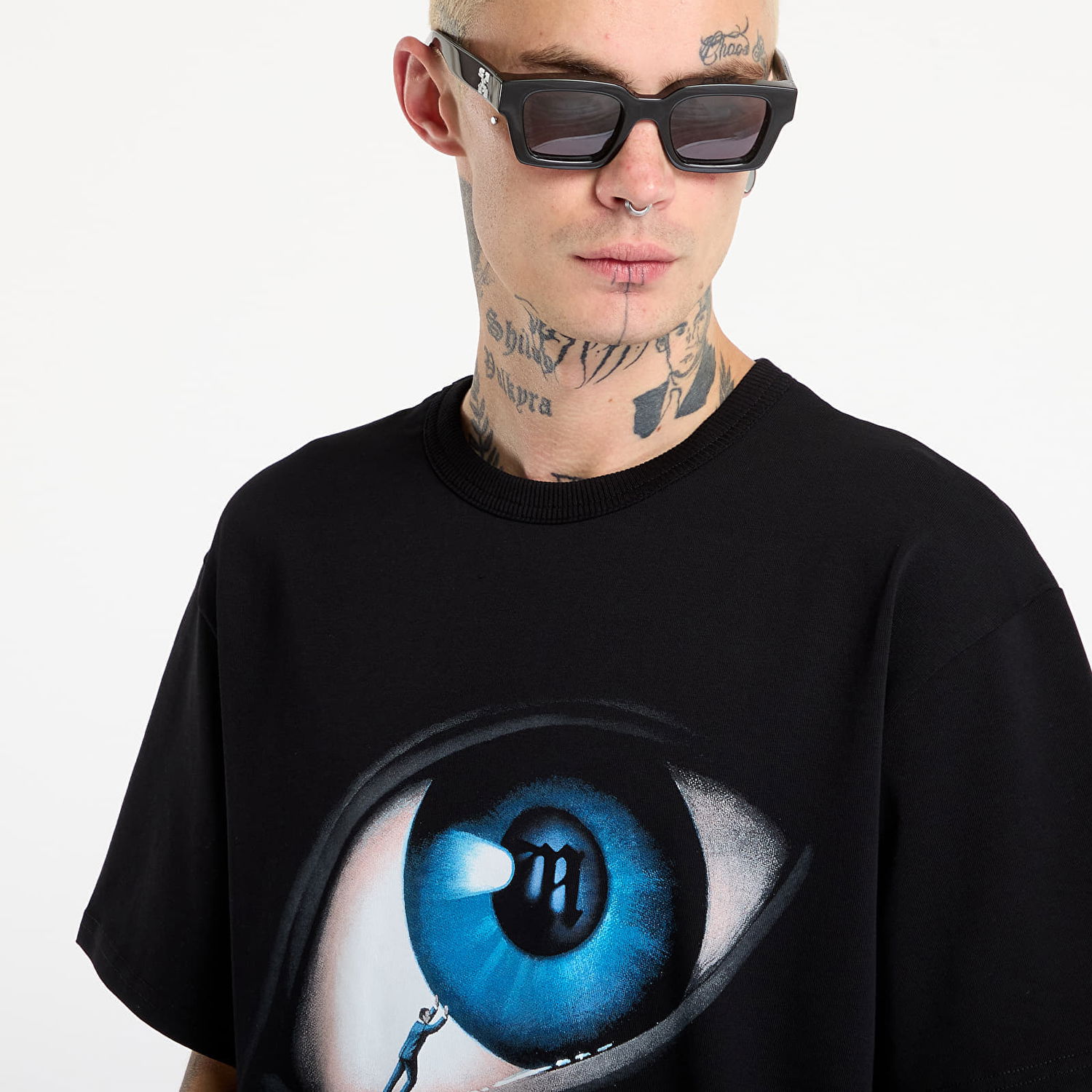 Tričko MISBHV Eye Print T-Shirt Čierna | 251M103, 1