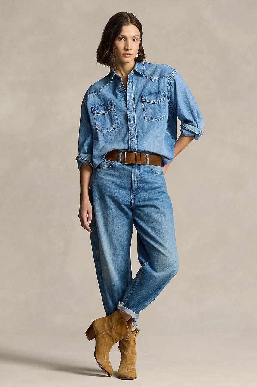 Relaxed Fit Denim Shirt