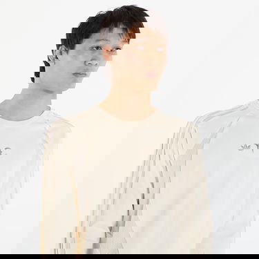 Tričko adidas Originals Thug Club Teamgeist Long Sleeve T-Shirt Béžová | KC2198, 1