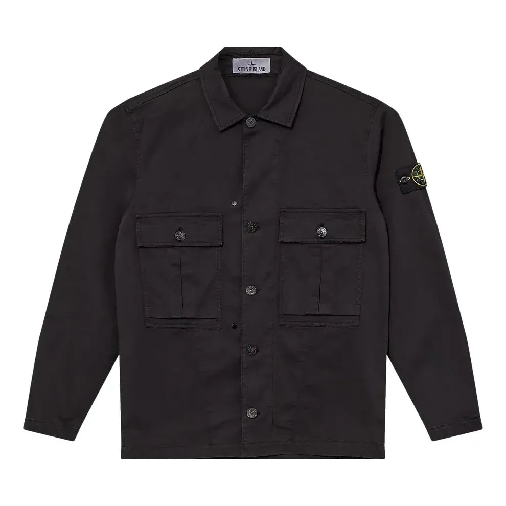 Košeľa Stone Island Stone Island Men's Overshirt Čierna | 791510414-V0029, 0