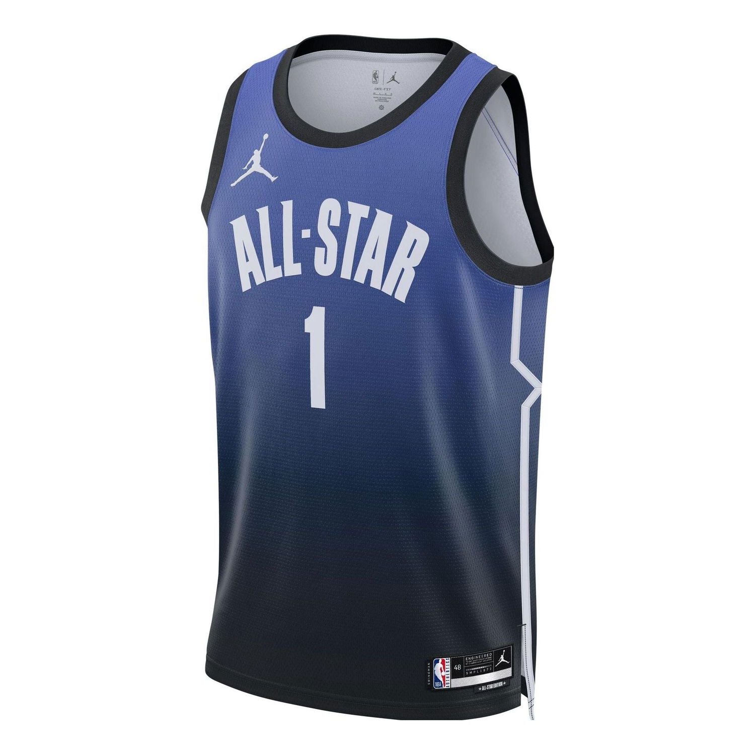 Dres Jordan NBA All Star Swingman Jersey Devin Booker Modrá | DX6326-502, 0