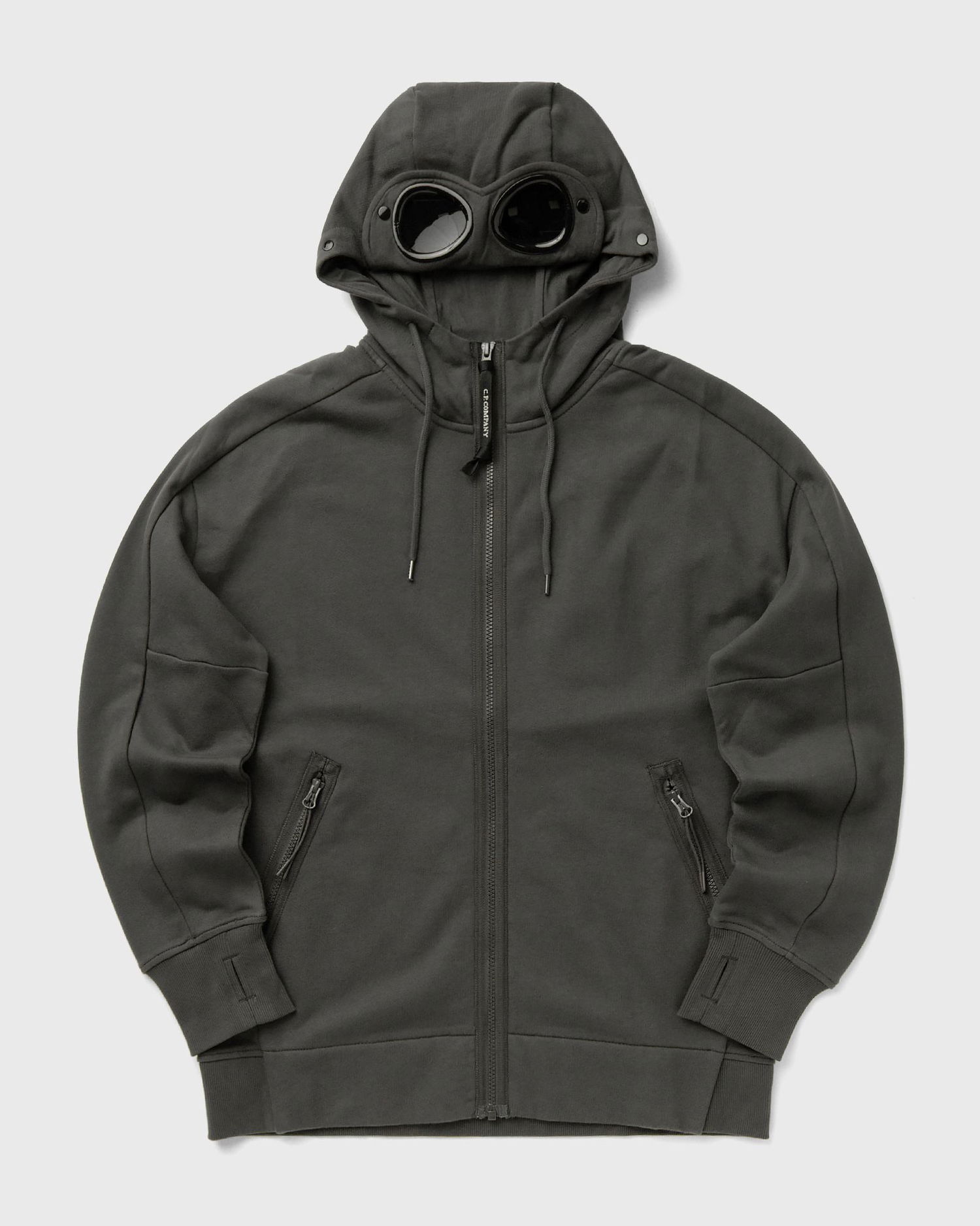 Mikina C.P. Company Goggles Zip Hoodie Šedá | 19CMSS715A005086W-978, 0