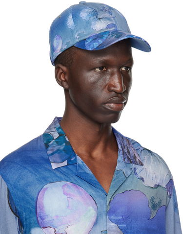 Šiltovka Paul Smith Paul Smith Narcissus Baseball Cap Modrá | M1A-987DT-M777-47-0, 1