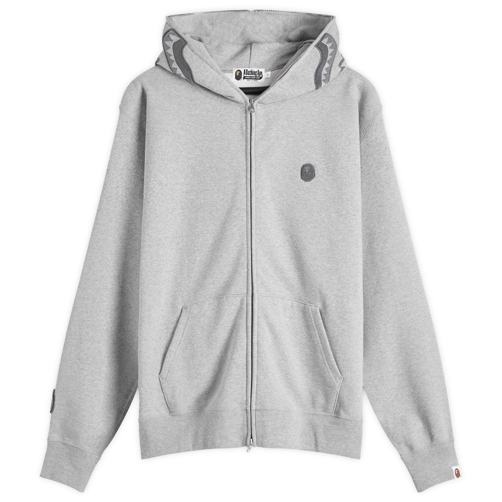 One Point Shark Full Zip Hoodie