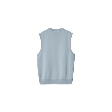 Sveter Carhartt WIP Script Vest Sweater Modrá | I033696_9, 5