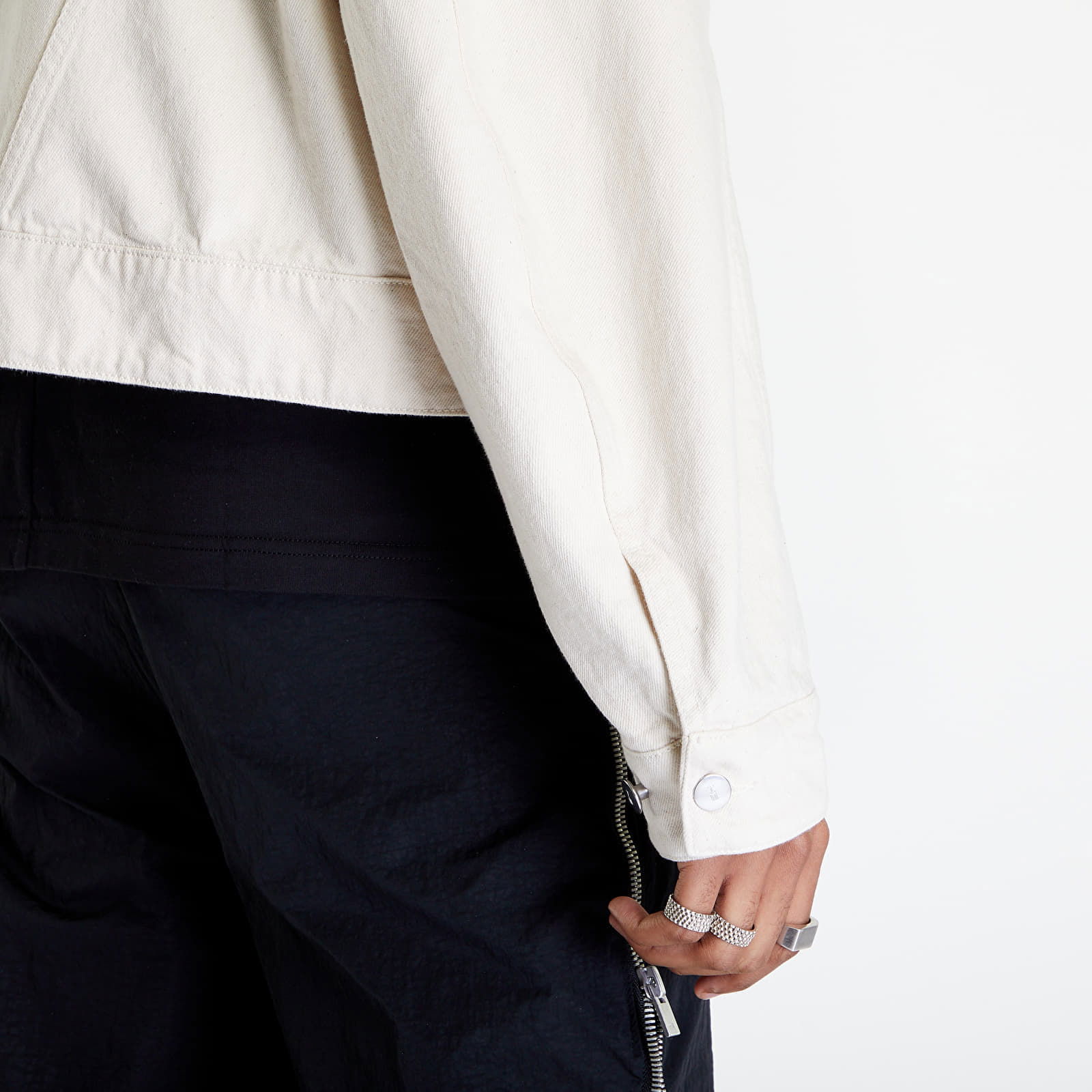 Equisetum Cutout Denim Jacket
