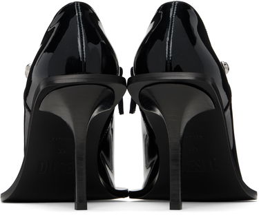 Oblečenie Diesel Diesel D-Tona SC Patent Leather Heeled Ankle Boots Čierna | Y03531 PS598 D-TONA D-TONA SC, 1