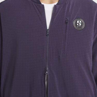 Bomber bunda Nike Reversible Basketball Jacket Fialová | FV3164-573, 1