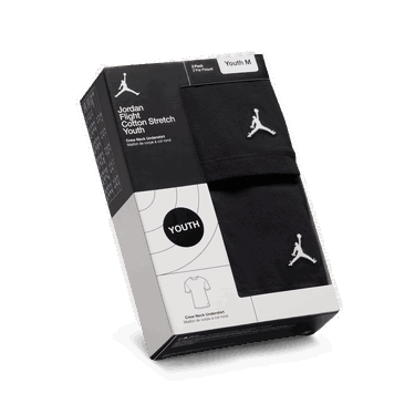Tričko Jordan Jordan Flight Base 2-Pack T-Shirts Čierna | HF2834-011, 3