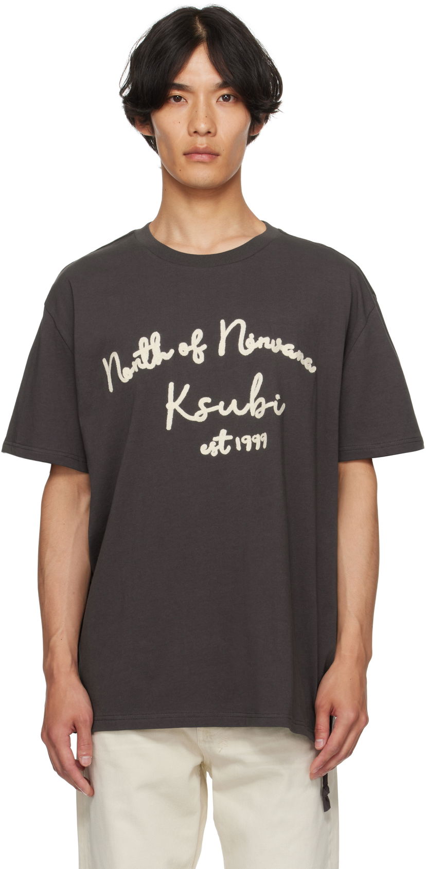 Tričko Ksubi Ksubi Salud Biggie T-Shirt Šedá | MPF25TE017