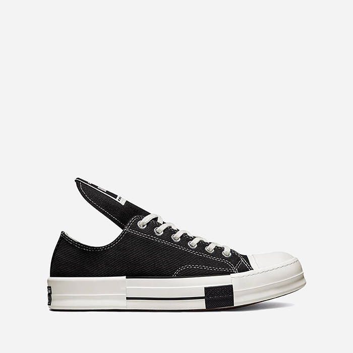 Tenisky a topánky Converse Rick Owens x DRKSHDW DRKSTAR Chuck 70 Low "Black" Čierna | 172347C, 1