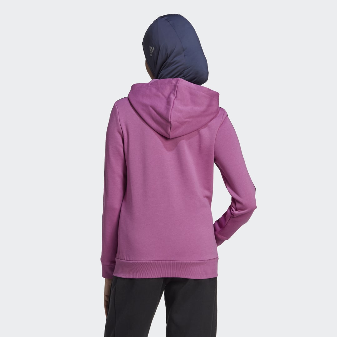 Sportswear Essentials French Terry 3-Stripes Full-Zip Hoodie