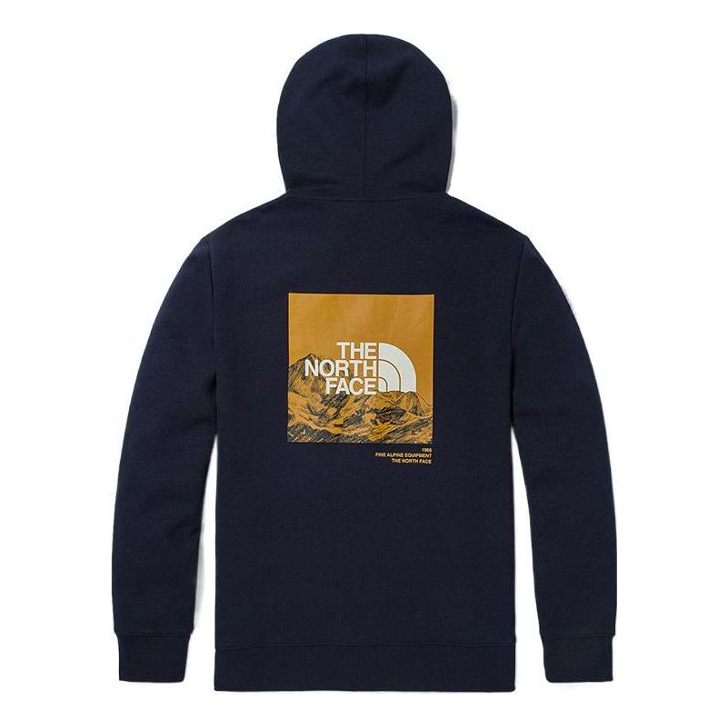 Mikina The North Face Logo Graphic Hoodie Modrá | NF0A5JZL-RG1, 0
