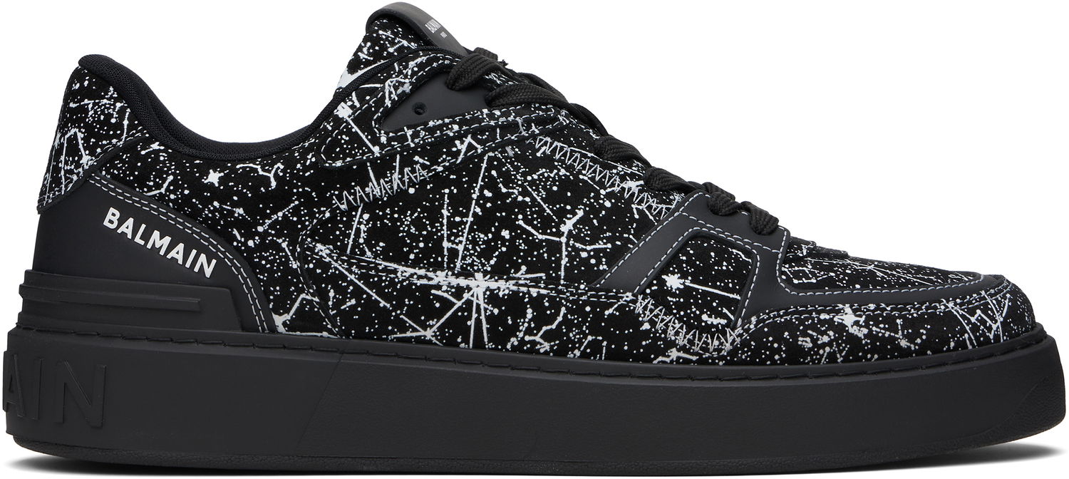 Tenisky a topánky Balmain Balmain B-Court Galaxy Print Čierna | EM0VI372LSVG, 0