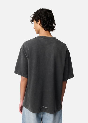Tričko AXEL ARIGATO Washed Flow T-Shirt Šedá | A3863002, 3