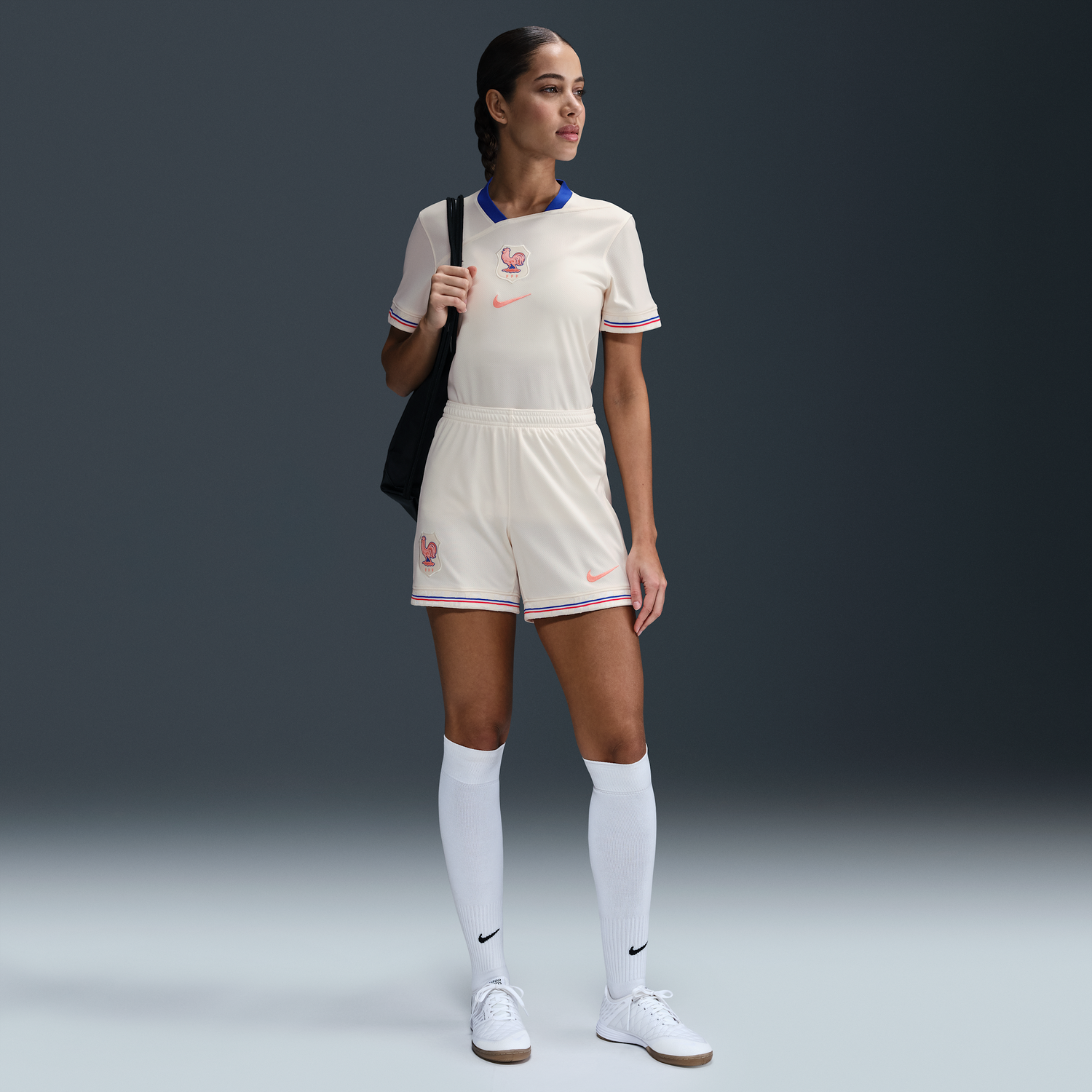 Šortky Nike FFF 2025/26 Stadium Dri-FIT Replica Shorts Biela | FZ9180-110, 0