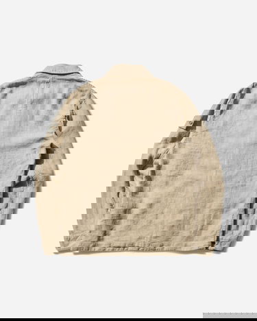 Bunda Stone Island Ghost Piece Diagonal Linen Overshirt Béžová | K1S15-1200010-S00F8 V0090, 2