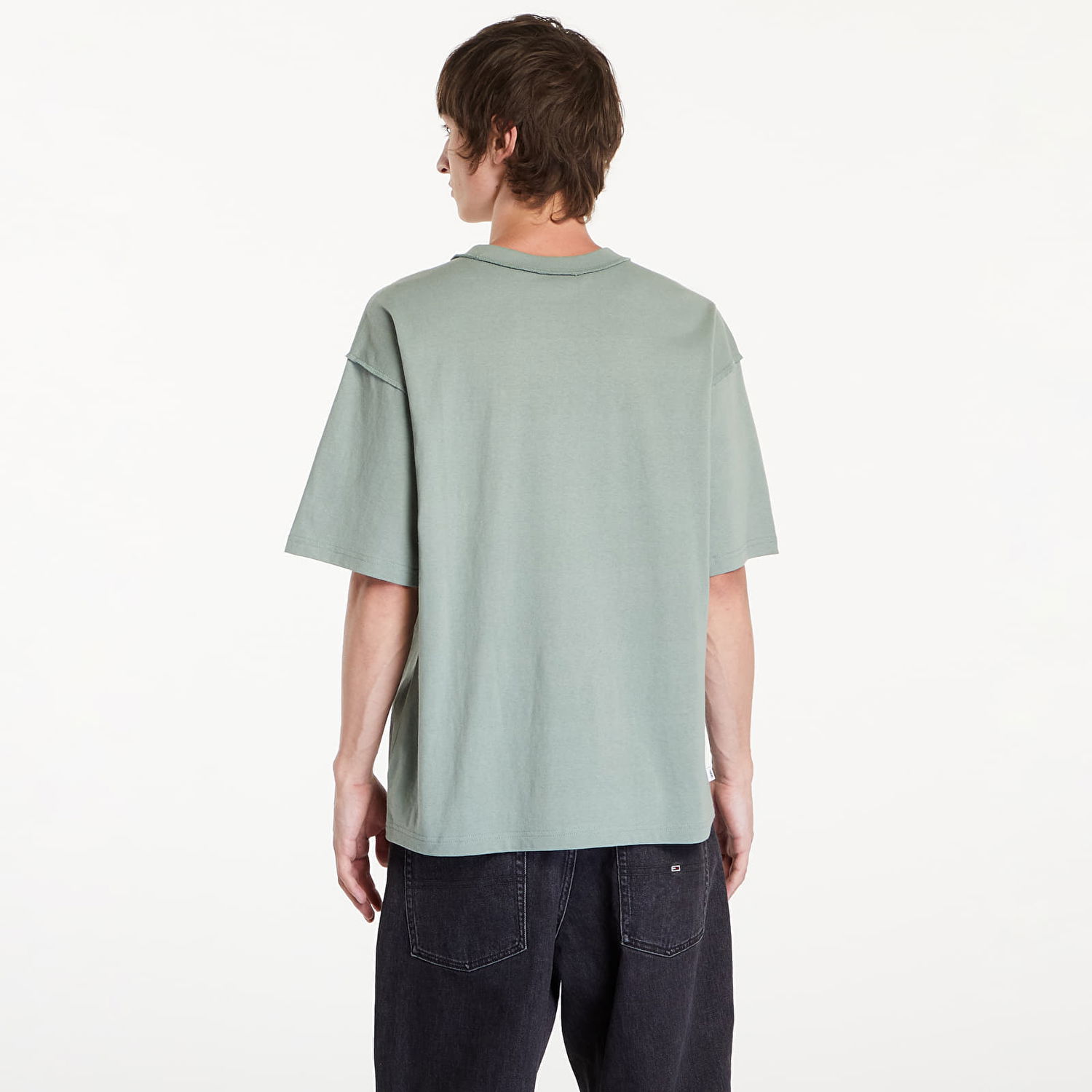 Tričko Vans LX Premium Short Sleeve T-Shirt Sea Spray Zelené | VN000GBYE8A1, 1