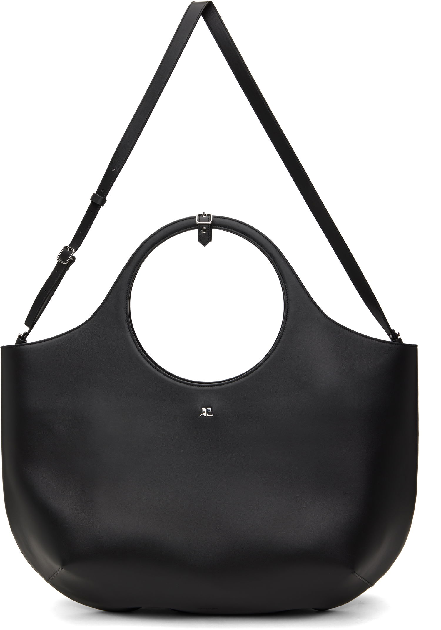 Kabelka Courrèges Courrèges Maxi Holy Leather Tote Bag Čierna | 424GSA145CR0065, 0