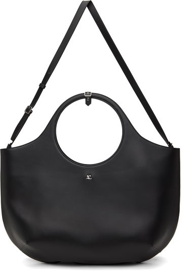 Kabelka Courrèges Courrèges Maxi Holy Leather Tote Bag Čierna | 424GSA145CR0065, 0
