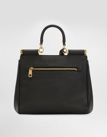 Kabelka Dolce & Gabbana Dolce & Gabbana My Sicily Plongé Calfskin Handbag Čierna | BB7781B732180999, 2