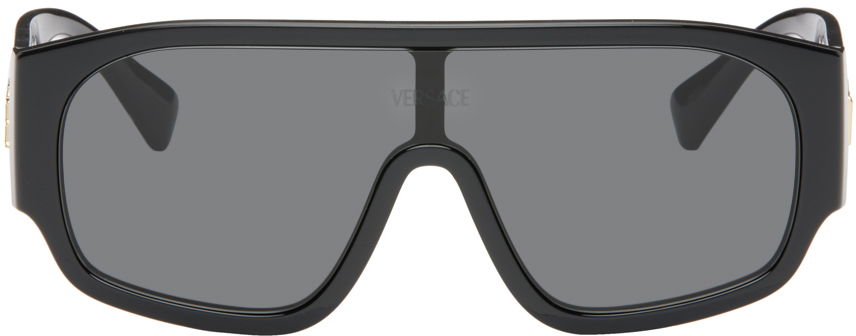 Slnečné okuliare Versace Logo Aviator Sunglasses Čierna | 0VE4439 GB1/8733 8056597785327, 0