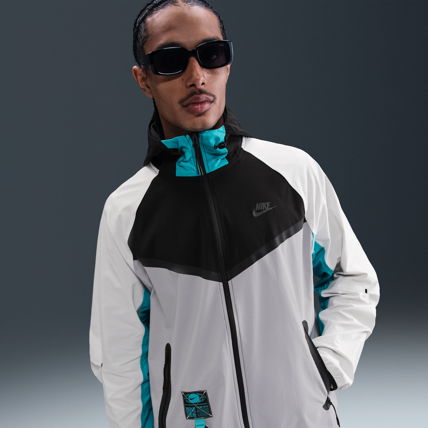 Vetrovka Nike Tech Windrunner Woven Full-Zip Jacket Rôznofarebný | IB8956-010, 0