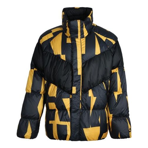 Prešívaná bunda Nike Splicing Stand Collar Down Jacket Rôznofarebný | 928890-752