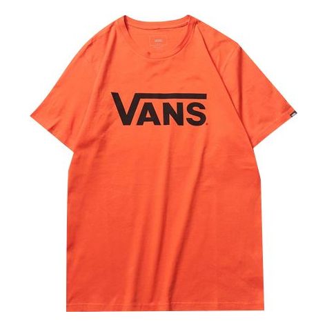 Tričko Vans Classic Logo T-Shirt Oranžová | VN0A4MM6TDY, 0