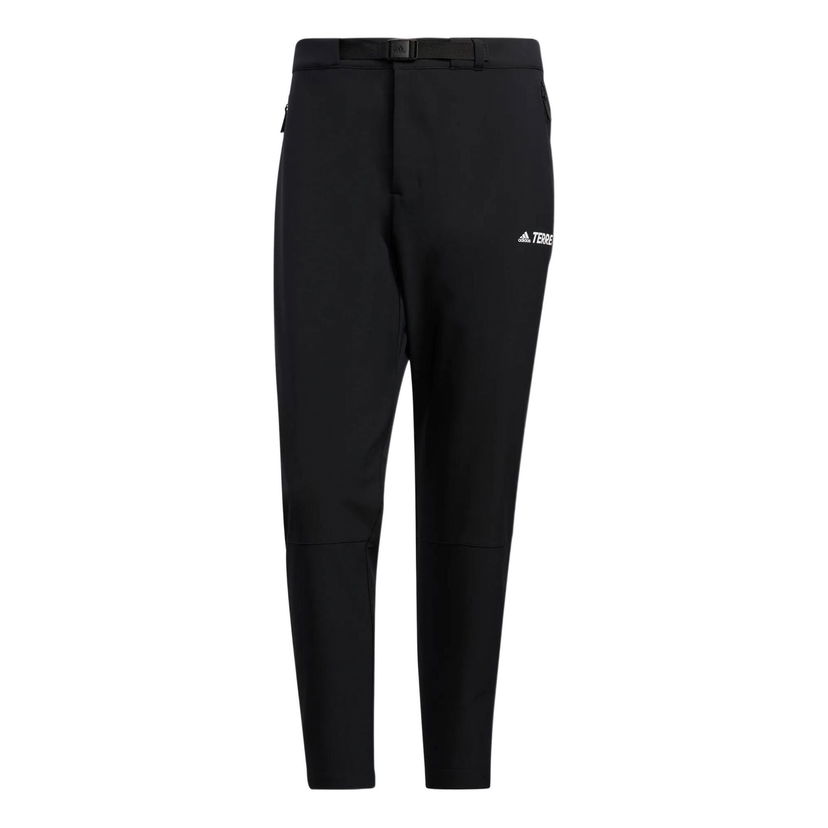 Cargo nohavice adidas Performance Terrex Brushed Pants Čierna | HM9717
