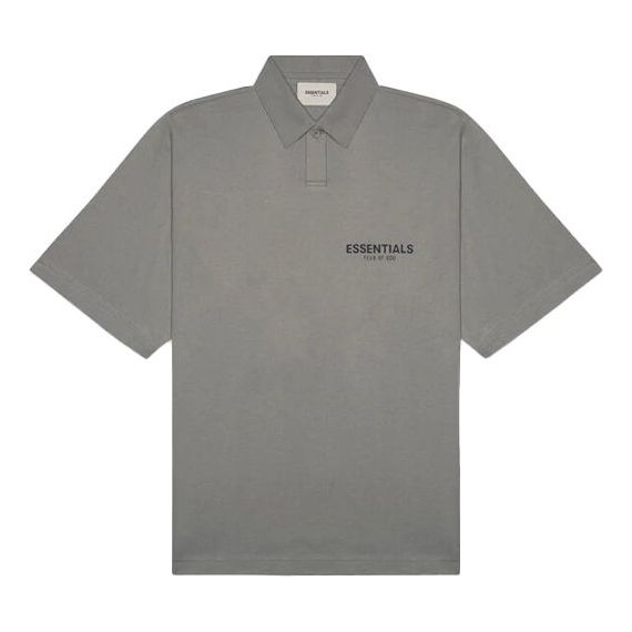 Polo tričko Fear of God Essentials SS20 Polo Shirt Šedá | FOG-SS20-129, 0