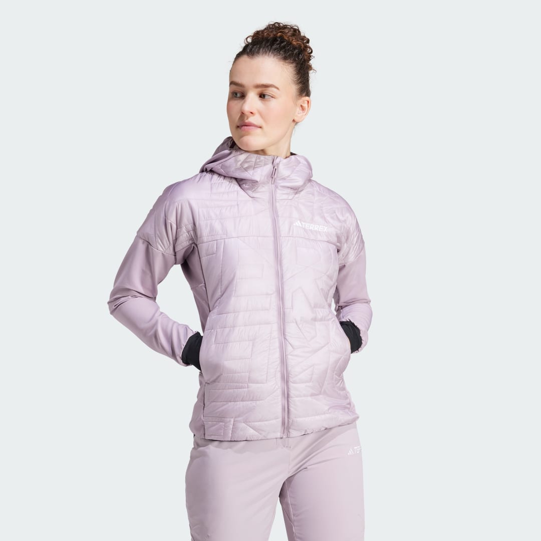 Bunda adidas Performance adidas TERREX  Terrex Xperior Varilite Hybrid PrimaLoft Šedá | IP1473, 0