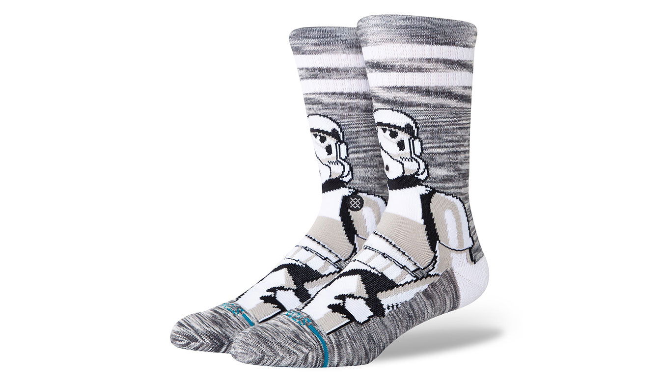 Ponožky Stance Pixelated Storm Trooper Crew Socks Rôznofarebný | A556A25THE-WHT, 1