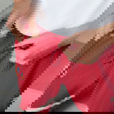 Nohavice adidas Originals FC Bayern Originals Pants Červená | IS6512, 2