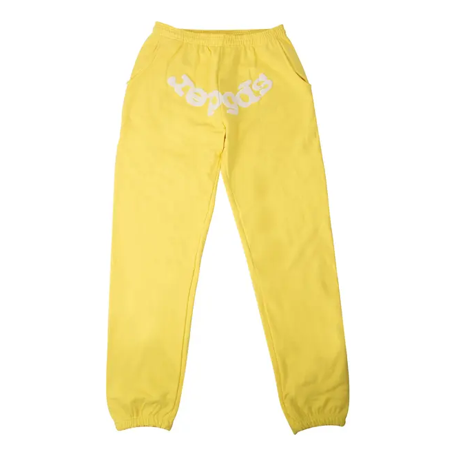 Tepláky Sp5der Logo Print Sweatpants Žltá | 2406-100000204LPS-YELL