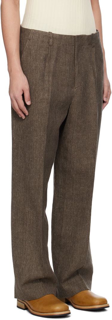 Nohavice OUR LEGACY Our Legacy Borrowed Chino Trousers Hnedá | M2254BTC, 1