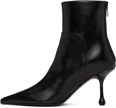 Starostlivosť o obuv Jimmy Choo Jimmy Choo Cycas 80 Leather Ankle Boots Čierna | CYCAS AB 80 NAP, 2