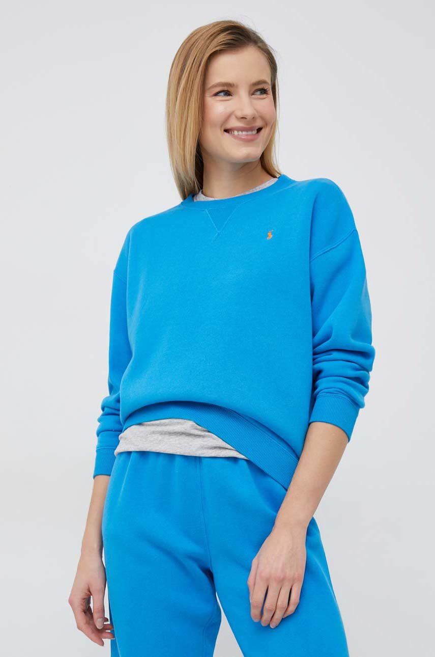Mikina Polo by Ralph Lauren dámská, hladká Modrá | 211891557, 0